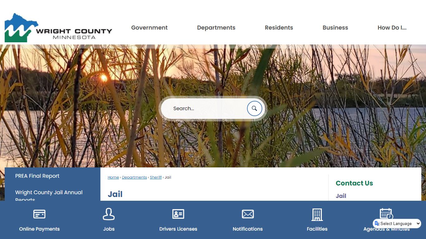 Jail | Wright County, MN - Official Website